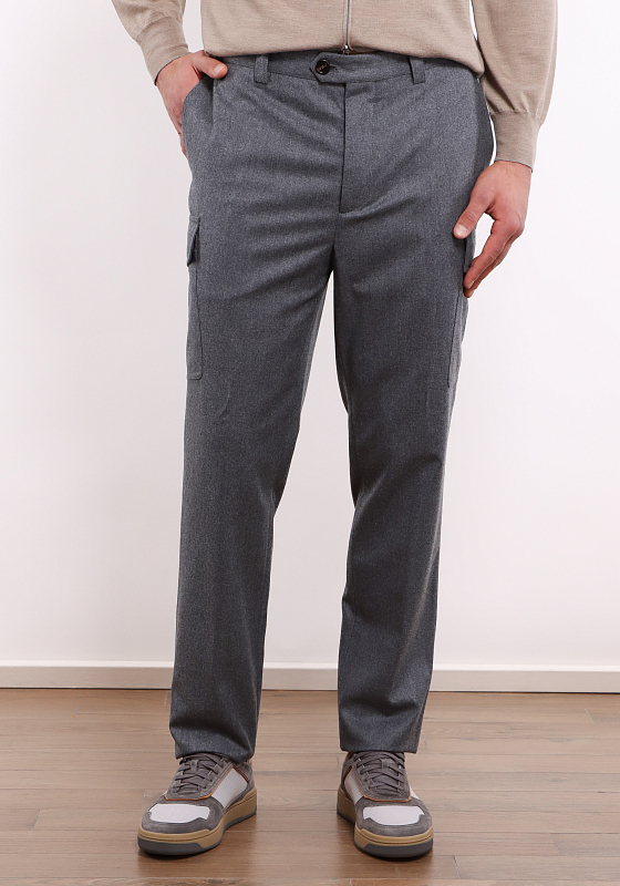 Brunello Cucinelli брюки карго ME226B2160