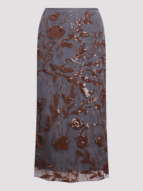 Brunello Cucinelli юбка MF940G3506