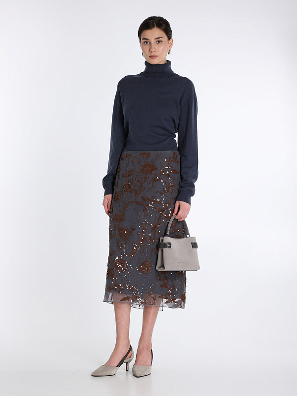 Brunello Cucinelli юбка MF940G3506