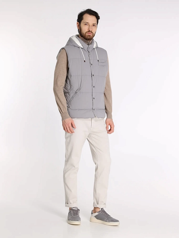 Brunello Cucinelli жилет пуховый MM4031162