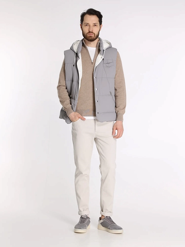 Brunello Cucinelli жилет пуховый MM4031162