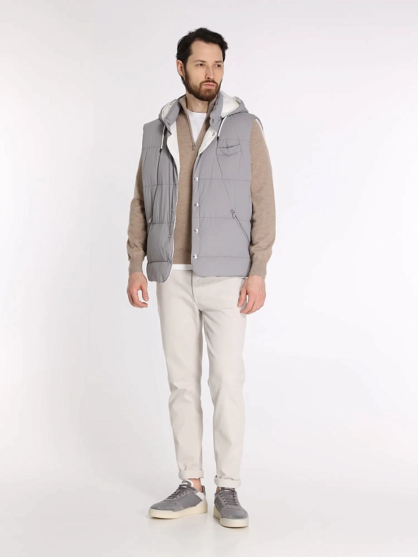 Brunello Cucinelli жилет пуховый MM4031162