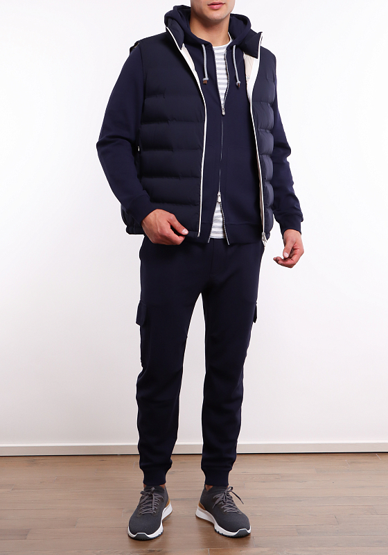 Brunello Cucinelli жилет пуховый MM4031940