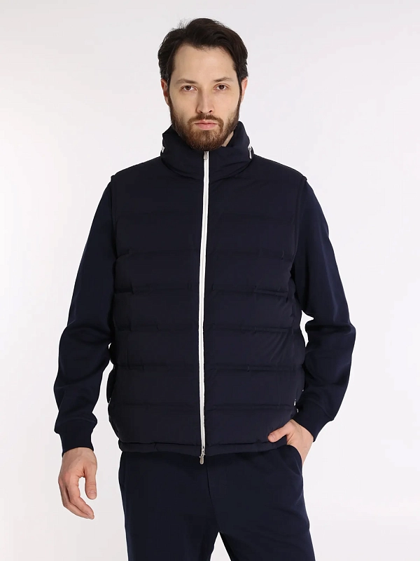 Brunello Cucinelli жилет пуховый MM4031940