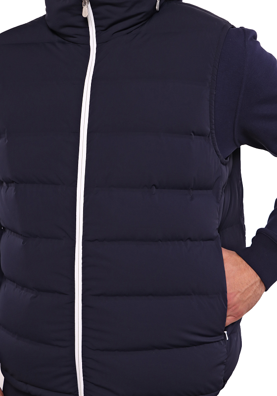 Brunello Cucinelli жилет пуховый MM4031940