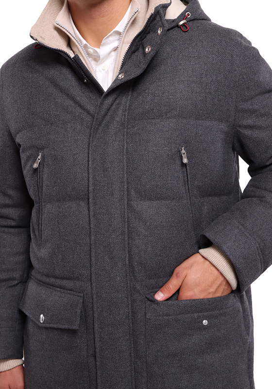 Brunello Cucinelli пуховик MM4851827