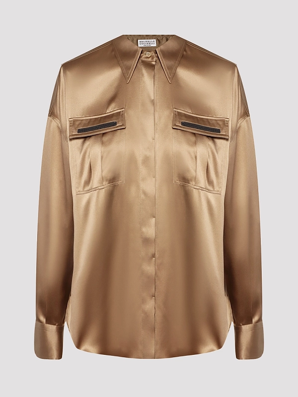 Brunello Cucinelli блузка MPC59MV816