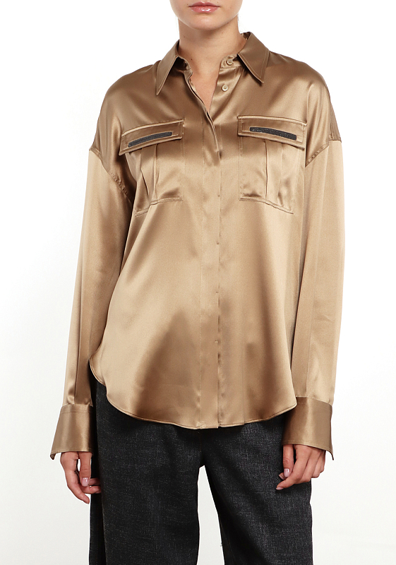 Brunello Cucinelli блузка MPC59MV816