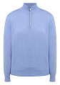Brunello Cucinelli джемпер поло M2200B2212 голубой