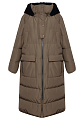 Brunello Cucinelli пуховик MB5749744 коричневый
