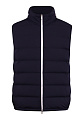Brunello Cucinelli жилет пуховый MM4031940 синий