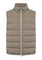 Brunello Cucinelli жилет пуховый MM4031940 хаки