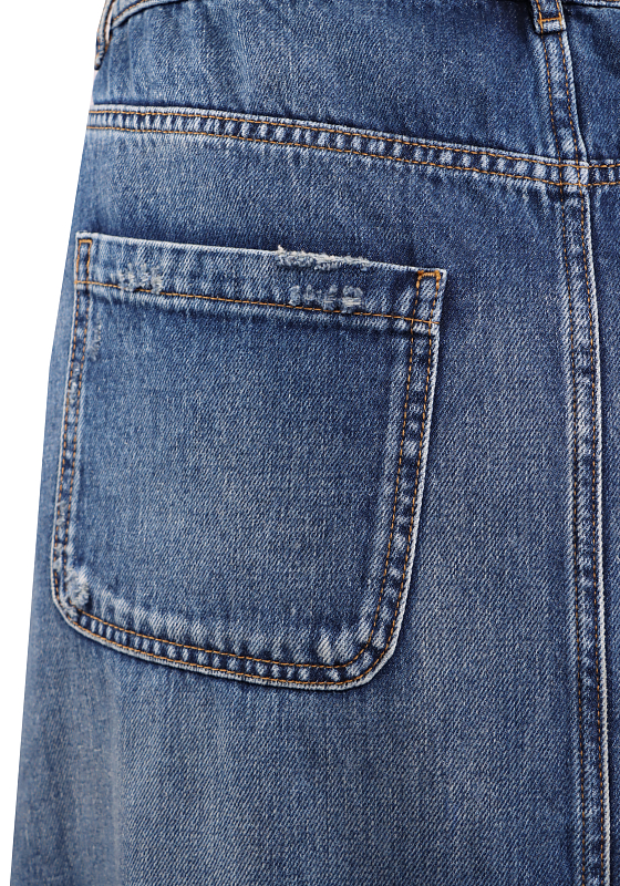 Marina Rinaldi юбка джинсовая CANARINO