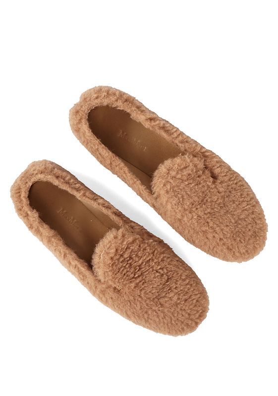лоферы Max Mara FELIAC цвет кэмэл