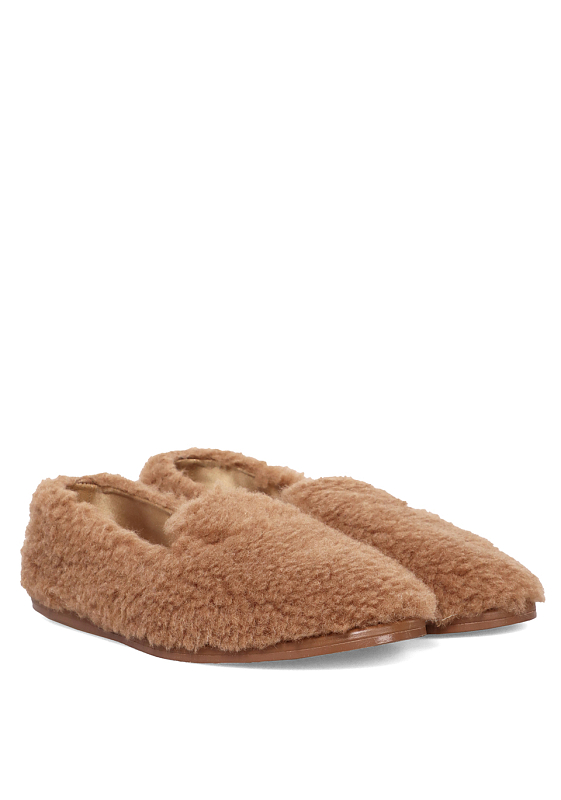 лоферы Max Mara FELIAC цвет кэмэл