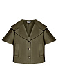 Max Mara кейп CANOSSA хаки