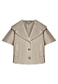Max Mara кейп CANOSSA песочный