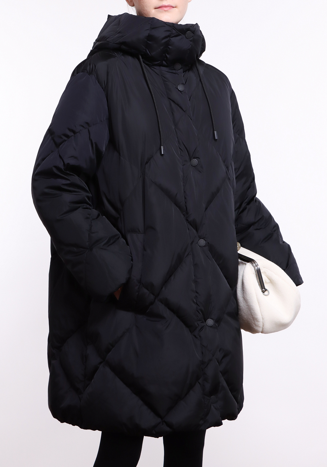 Max mara weekend black coat deals