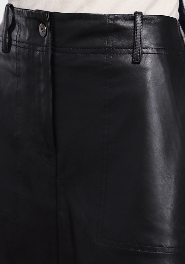 юбка кожаная Max Mara Weekend DRY