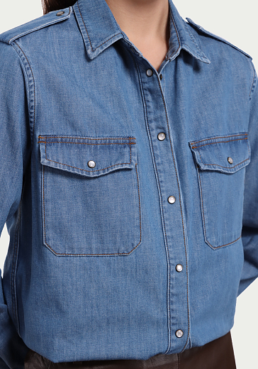 рубашка джинсовая Max Mara Weekend VINCITA