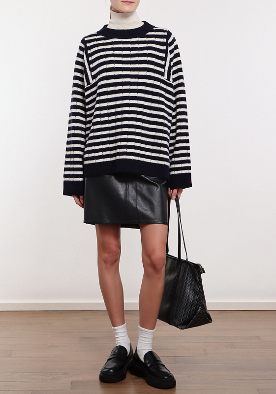 Max Mara Weekend юбка кожаная DRY