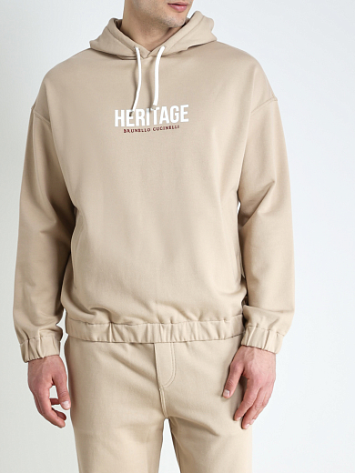 толстовка спортивная Brunello Cucinelli MW8369028G