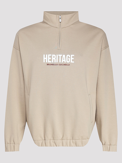 толстовка спортивная Brunello Cucinelli MW8369034G