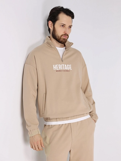 толстовка спортивная Brunello Cucinelli MW8369034G