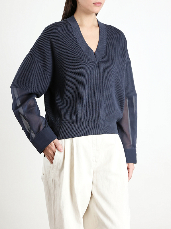 Brunello Cucinelli пуловер M19196202