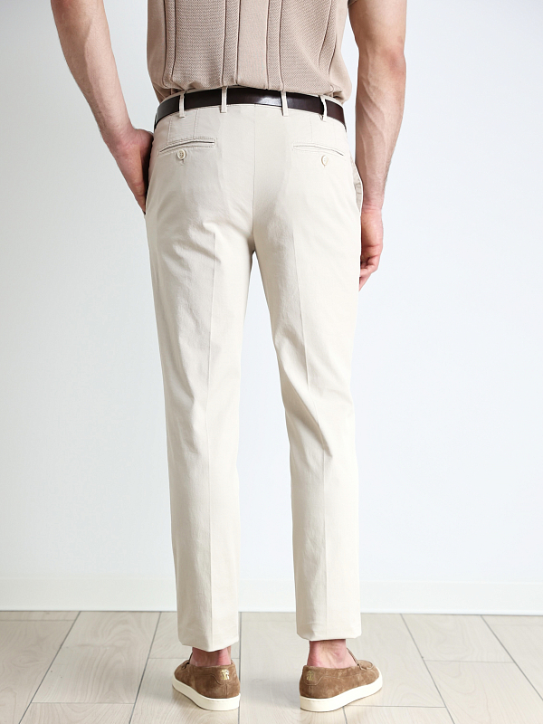 брюки Brunello Cucinelli M289LI1770 цвет лен