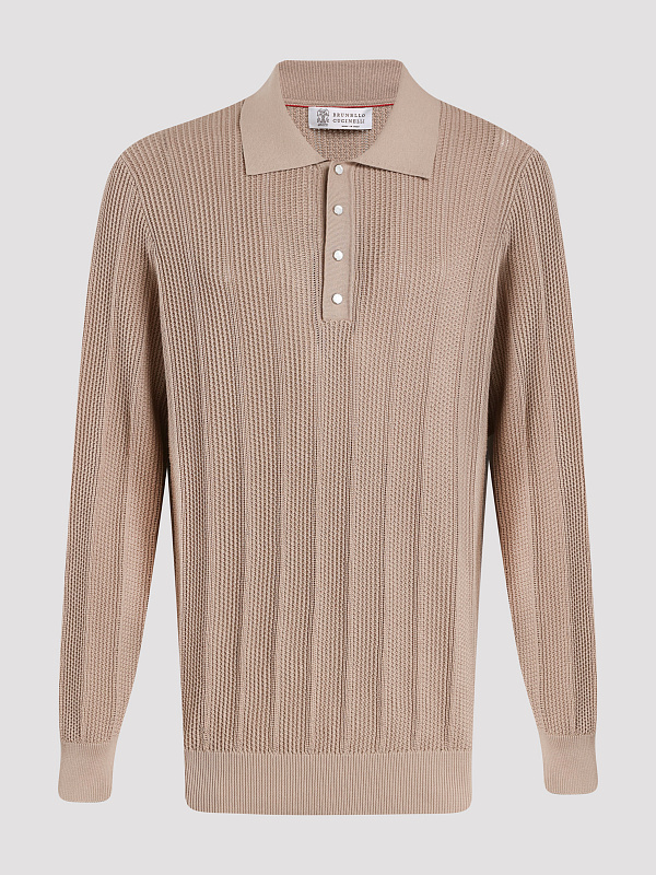 Brunello Cucinelli джемпер поло M29202505