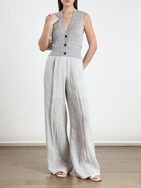 Brunello Cucinelli жилет трикотажный MDV797416