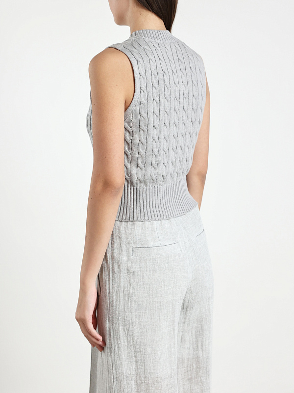 Brunello Cucinelli жилет трикотажный MDV797416