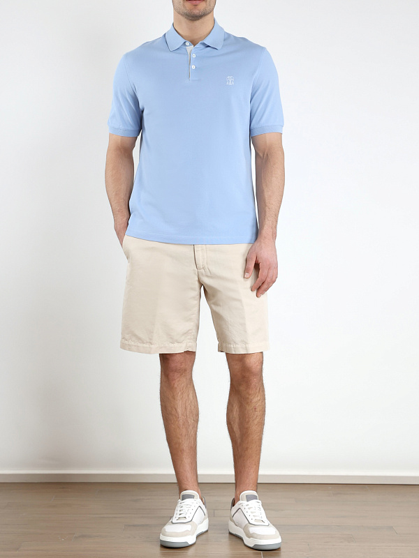 Brunello Cucinelli поло футболка ME8548765