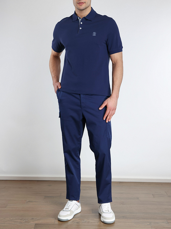 Brunello Cucinelli поло футболка ME8548765