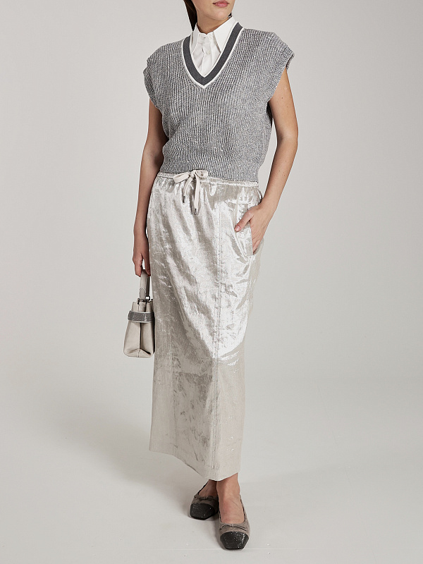 Brunello Cucinelli юбка ML155G3566