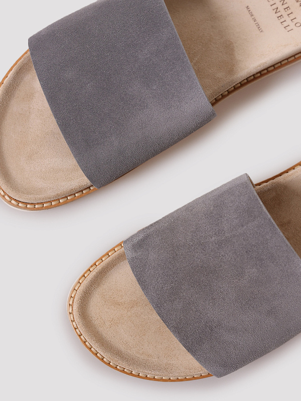 Brunello Cucinelli шлепанцы MZUSILY316