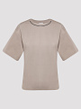 Brunello Cucinelli футболка MH827B1380 кофе
