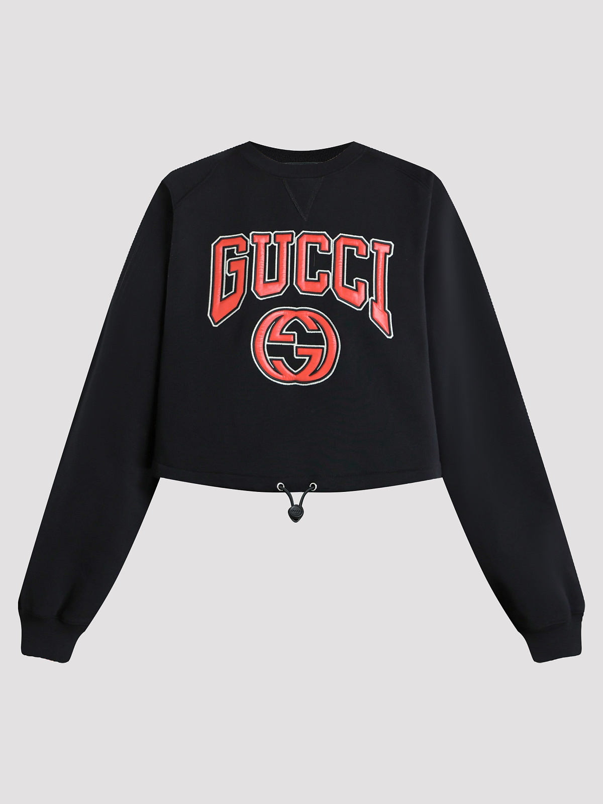 Gucci cropped hoodie clearance