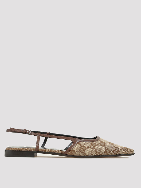 туфли Gucci 762420 цвет бежевый