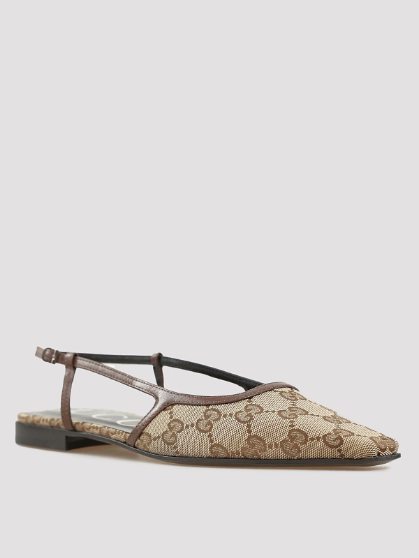 туфли Gucci 762420 цвет бежевый