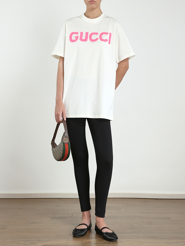 футболка Gucci 776596 цвет белый