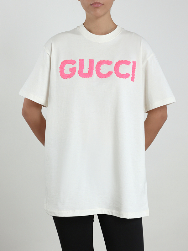 футболка Gucci 776596 цвет белый
