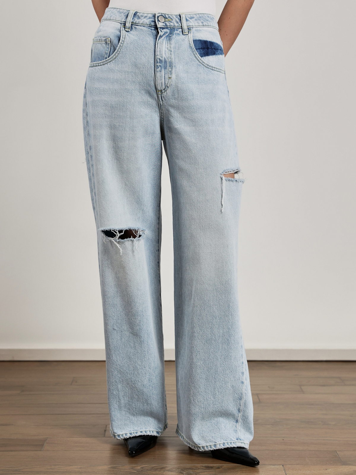 Джинсы Icon Denim POPPYID804 цвет голубой - купить в интернет-магазине ...