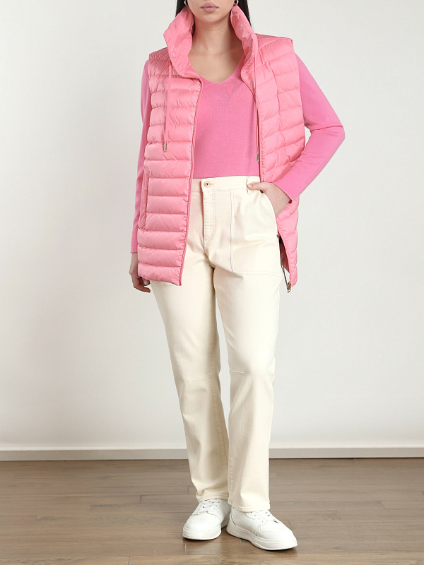 Marina Rinaldi жилет стеганый OMETTO