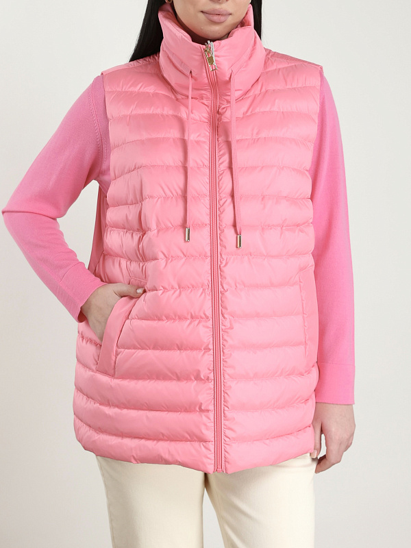 Marina Rinaldi жилет стеганый OMETTO
