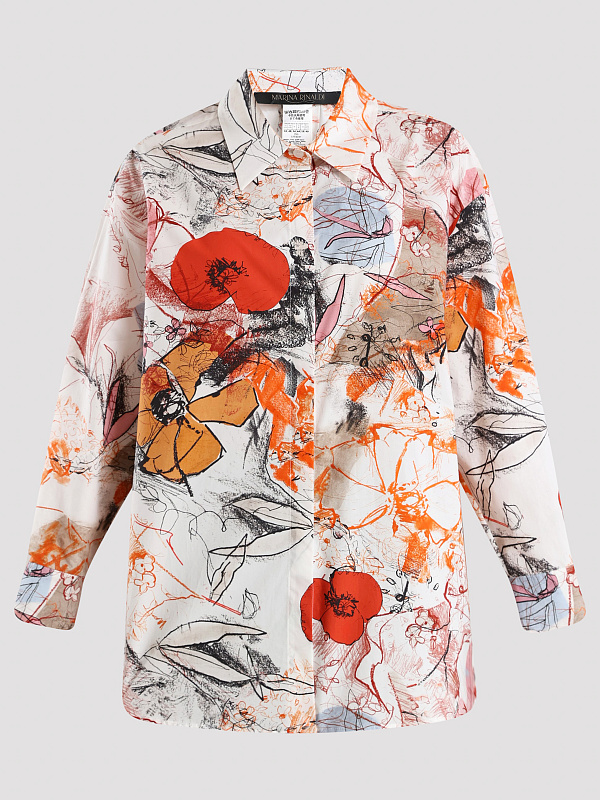 Marina Rinaldi рубашка SAGGIO