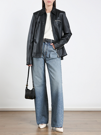 жакет кожаный Max Mara GEL