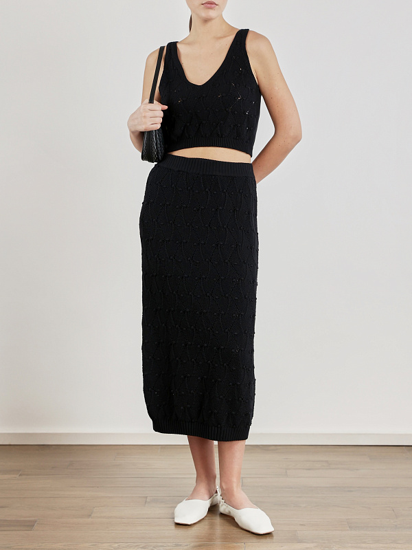 Max Mara топ EBBRI