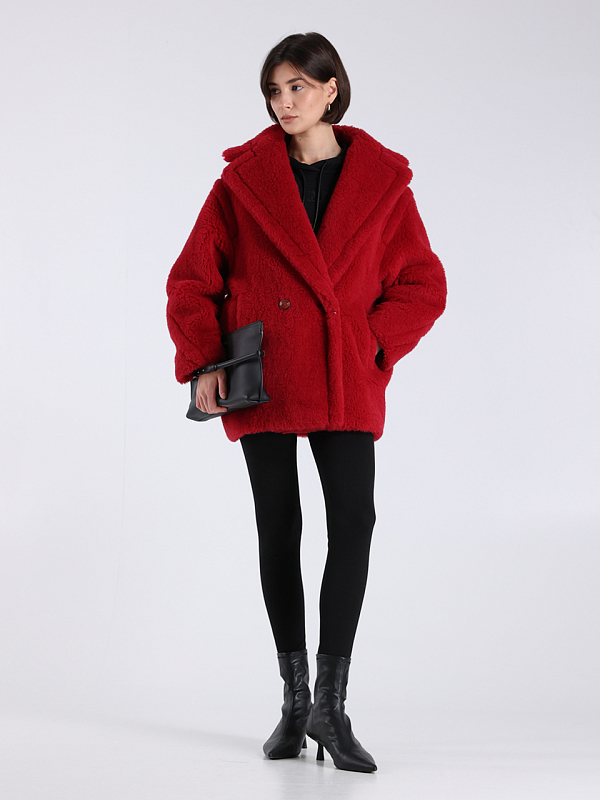 Max Mara пальто тедди FRAIS